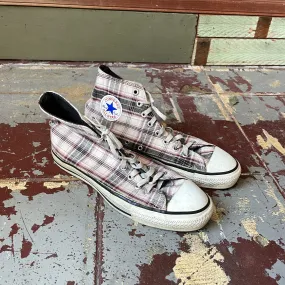 80’s Plaid Converse - M's 10 W's 11