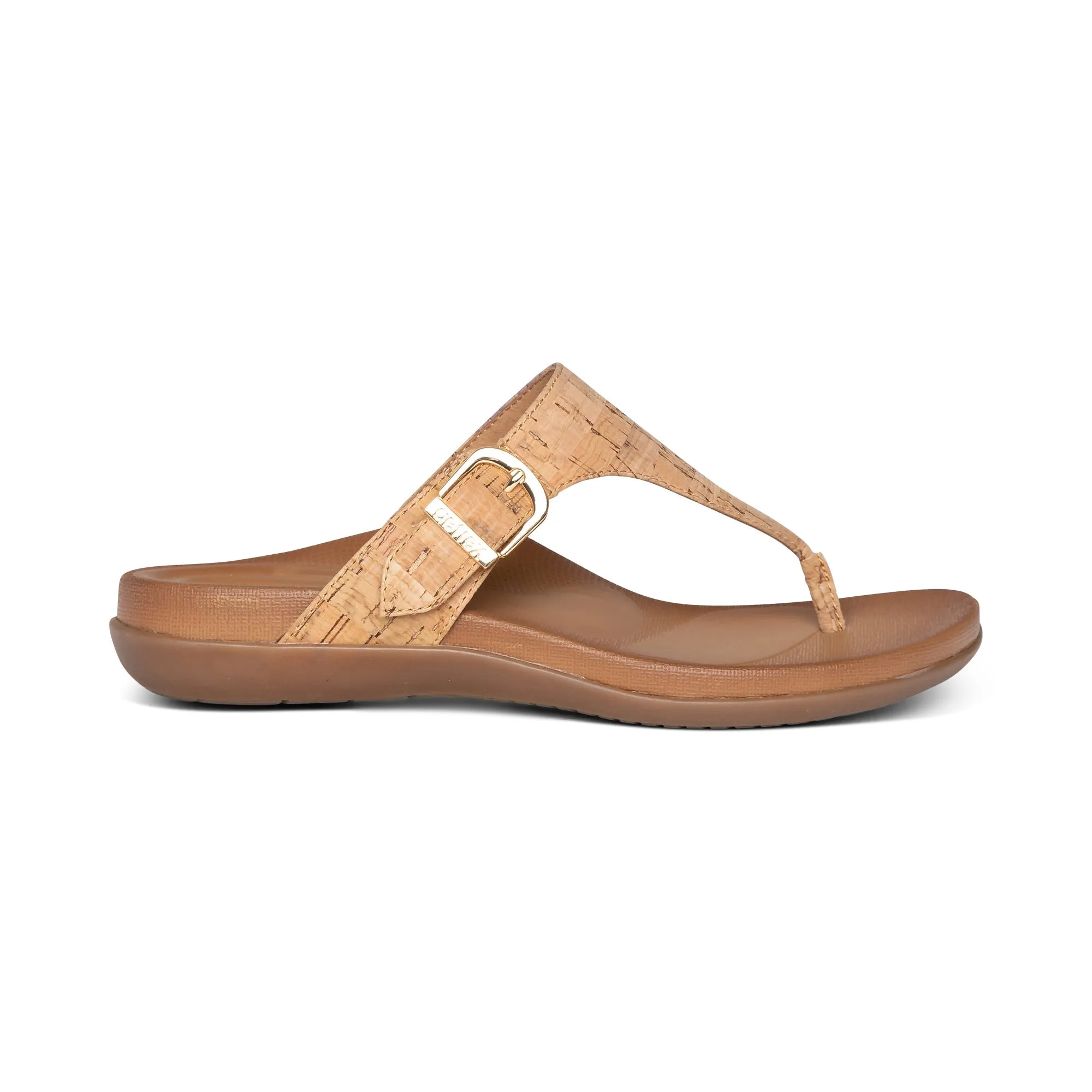 Aetrex Rita Adjustable Thong Sandal Women's