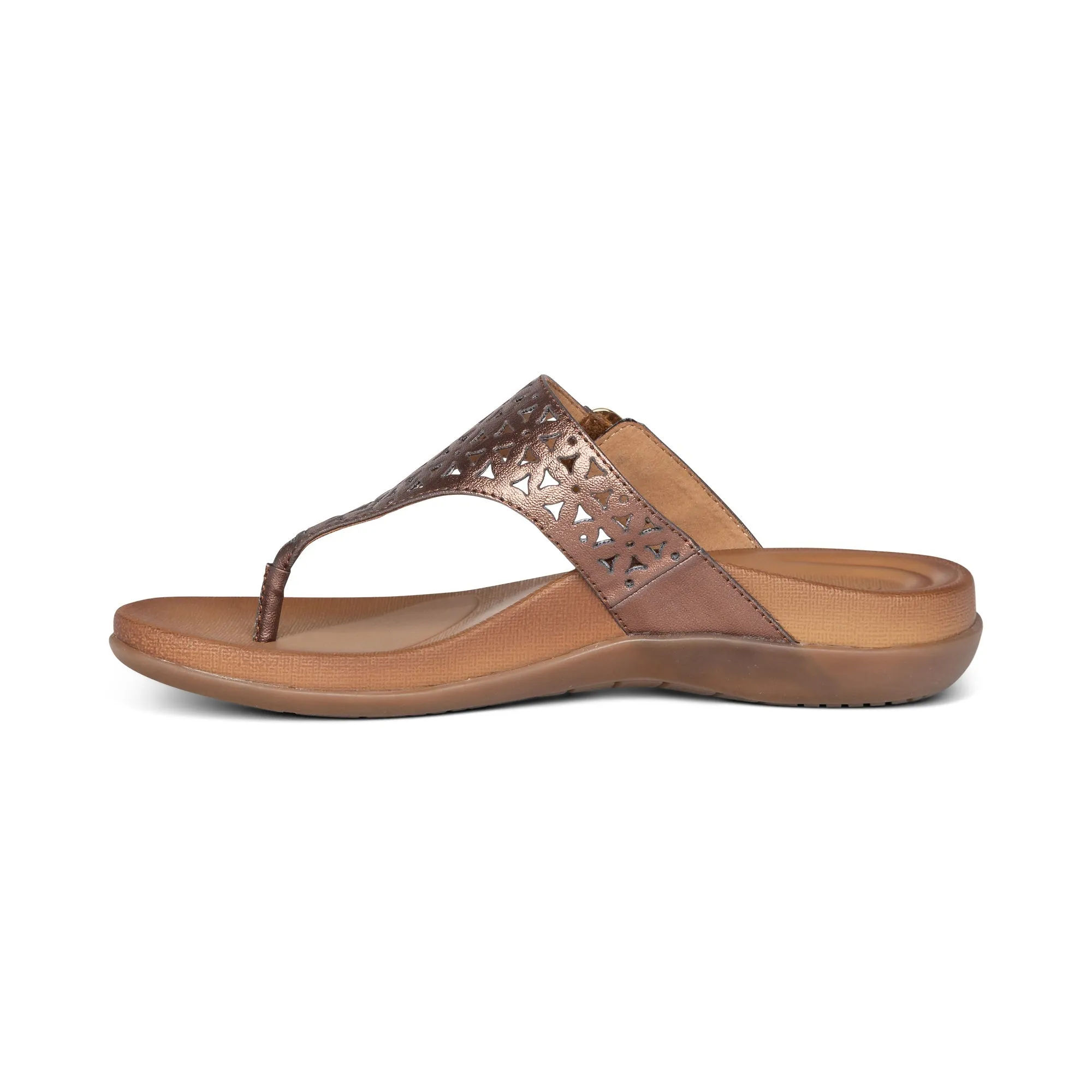 Aetrex Rita Adjustable Thong Sandal Women's