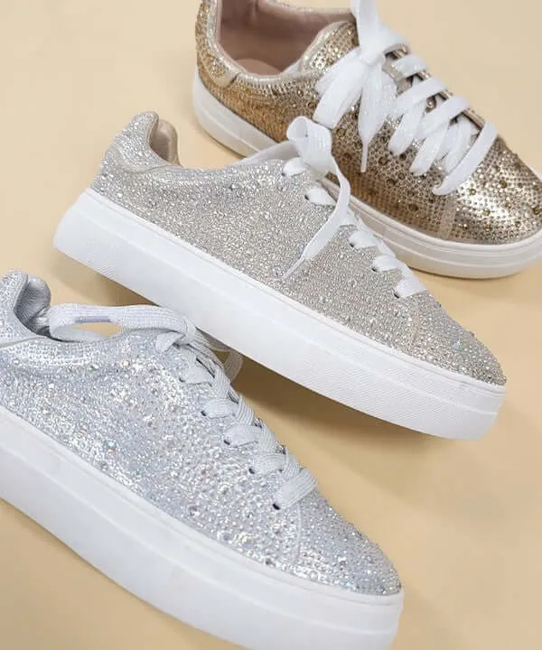 Dolce Rhinestone Sneakers