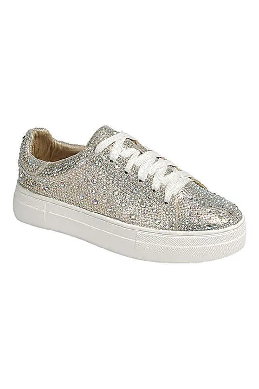 Dolce Rhinestone Sneakers