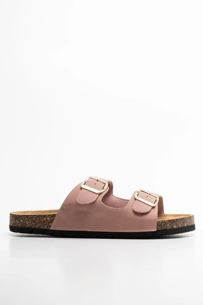 Double Strap Sandal Pink