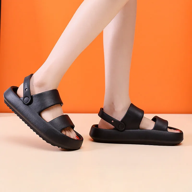 Elizabeth – Adjustable Thick Bottom Sandals