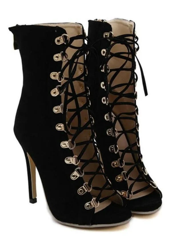 High Heels Sandals Genova Stiletto Sandal Booties