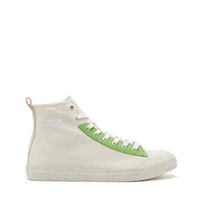 High Top Sneaker Pastel Eyestay Green