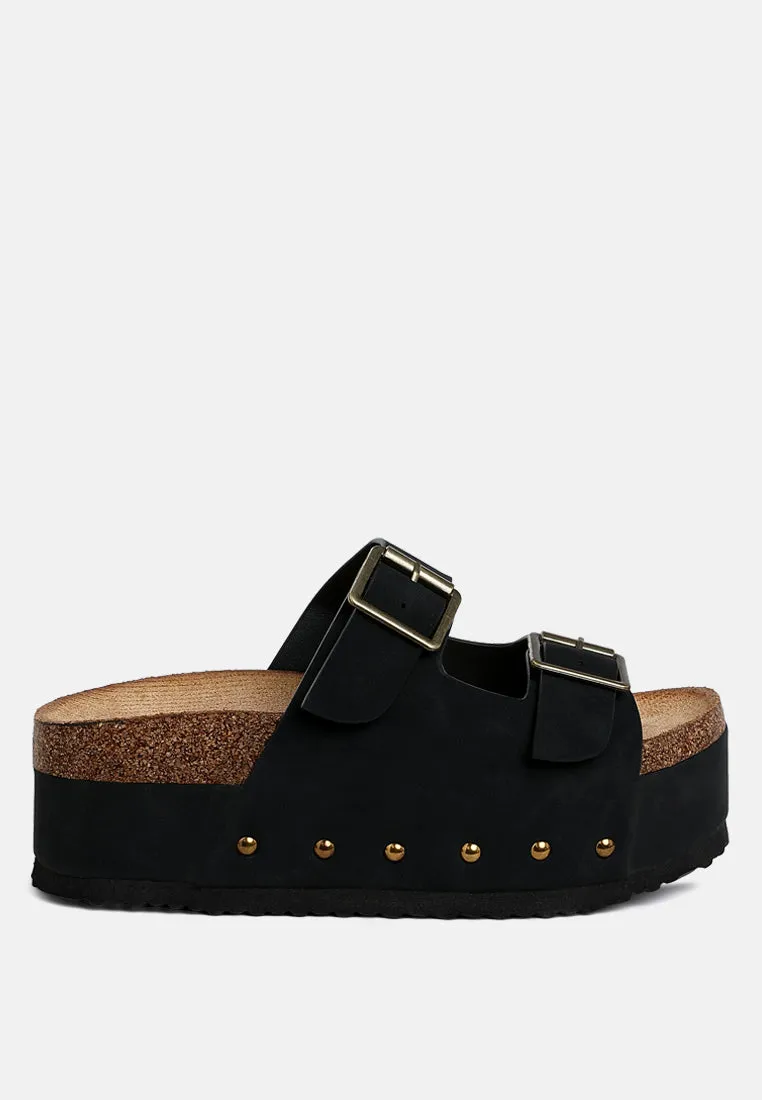 Impala Studded Faux Leather Slip Ons