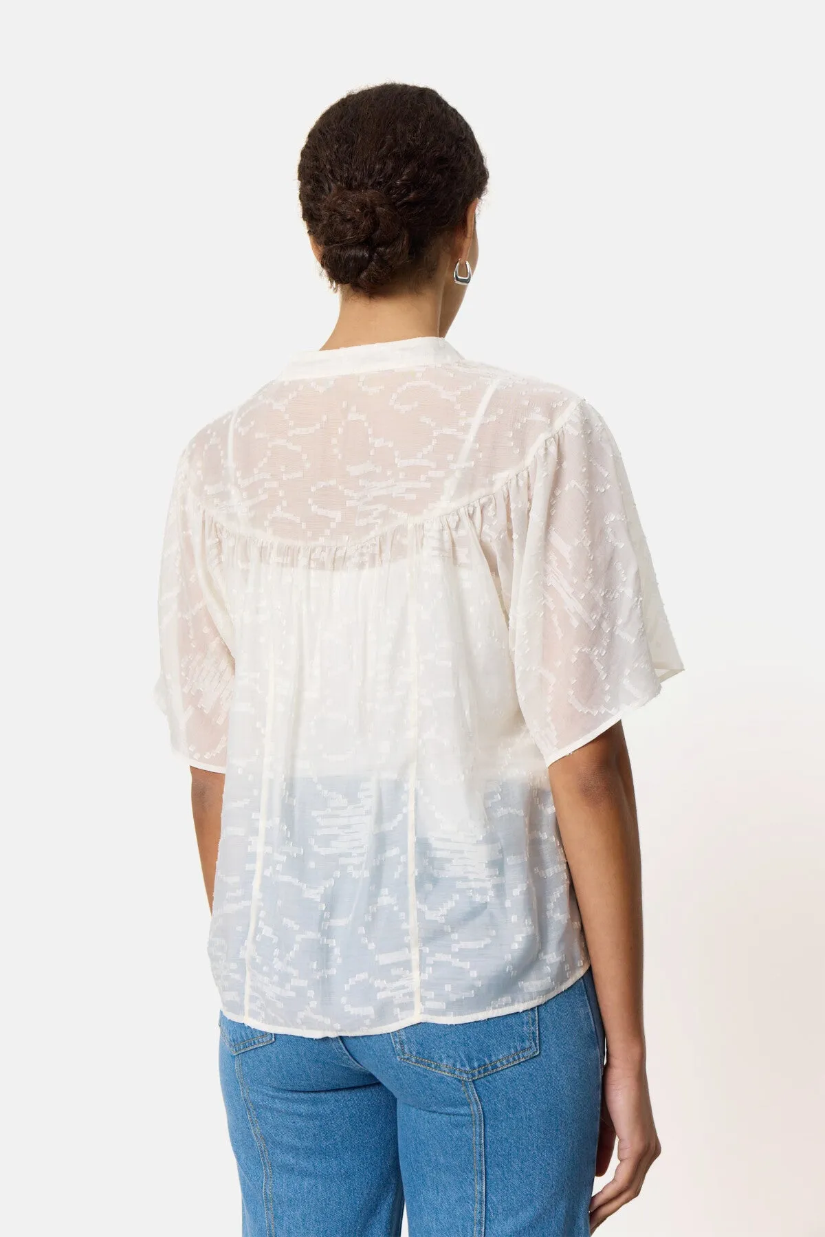 LR-FLOYD 2 Blouse Off white