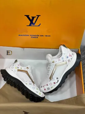 LV patterned upper sneakers