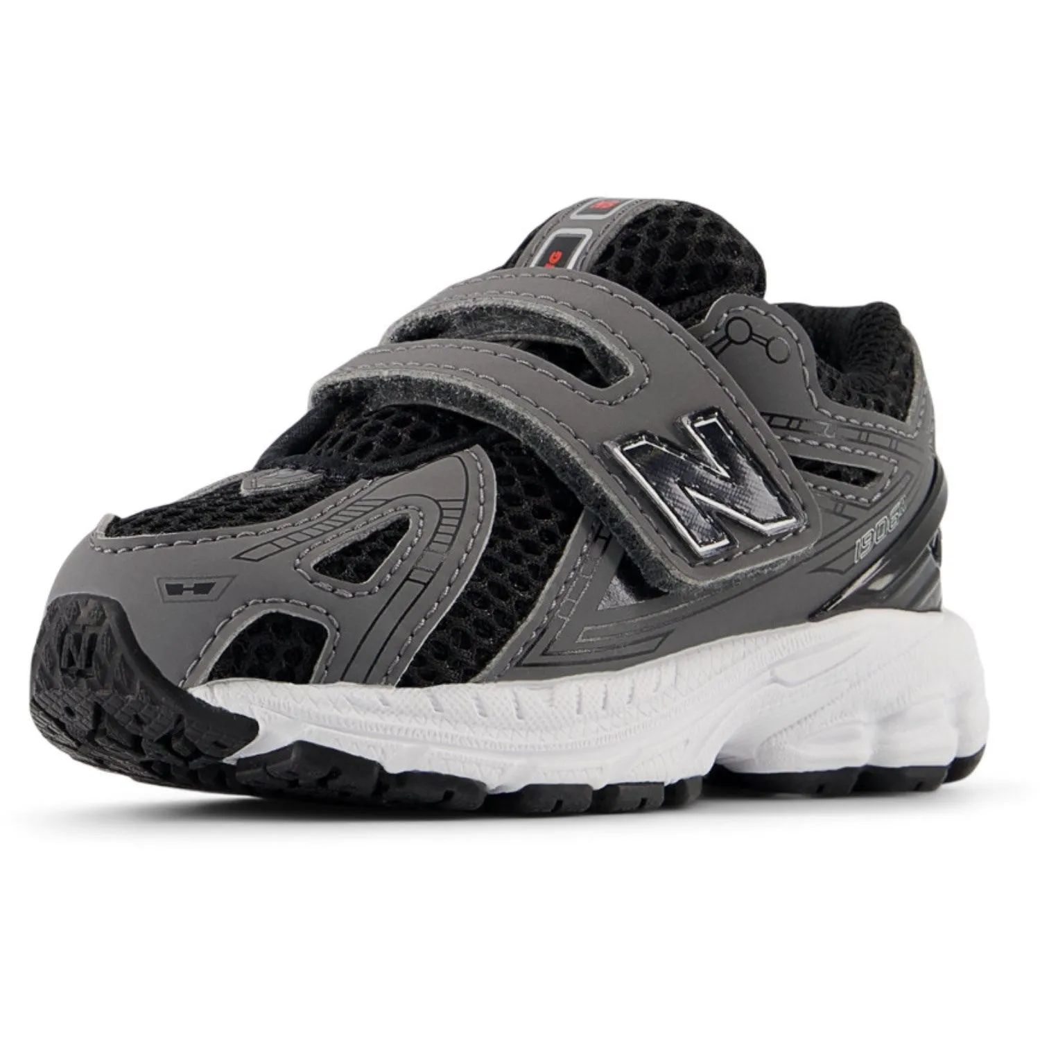 New Balance Black New Balance 1906 Kids Hook & Loop