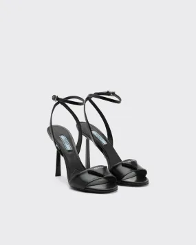 Prada Brushed Leather Sandals