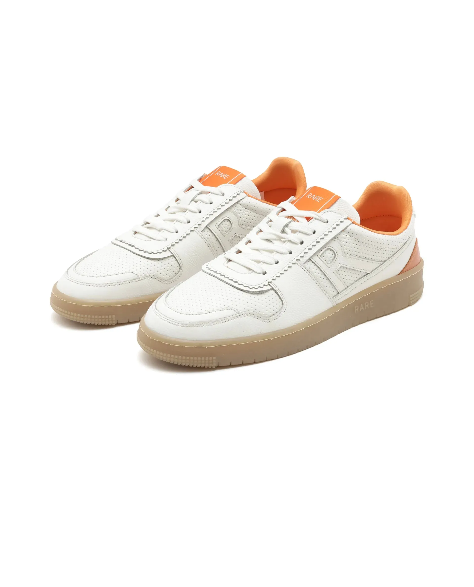 Rare Rabbit Men Neva White Lace-Up Closure Sneaker