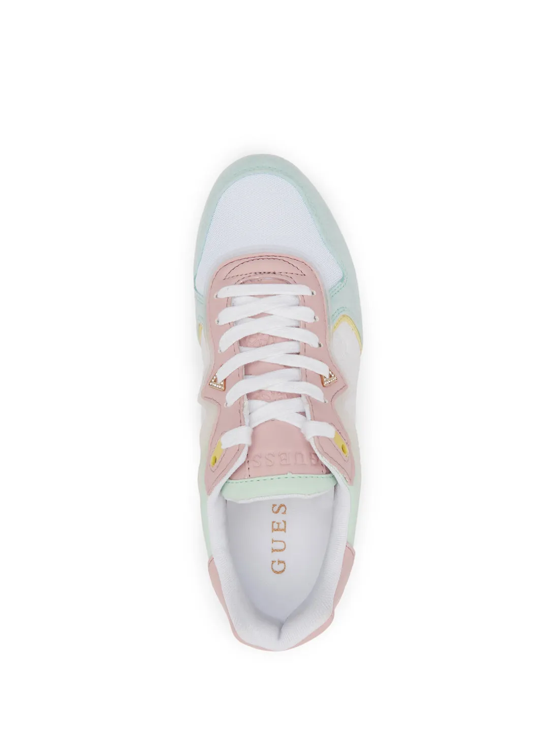 White Multi Harinna Low Top Sneakers